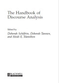 The Handbook of Discourse Analysis